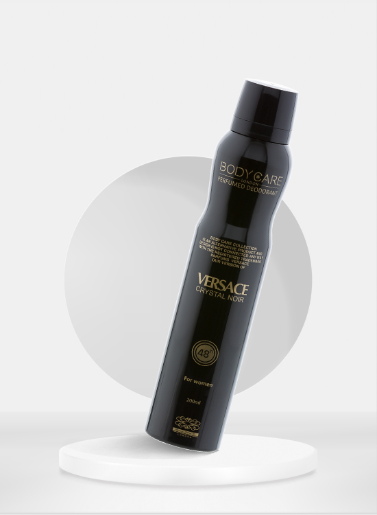 اسپری عطر زنانه ورساچه کریستال نویر مشکی بادی کر