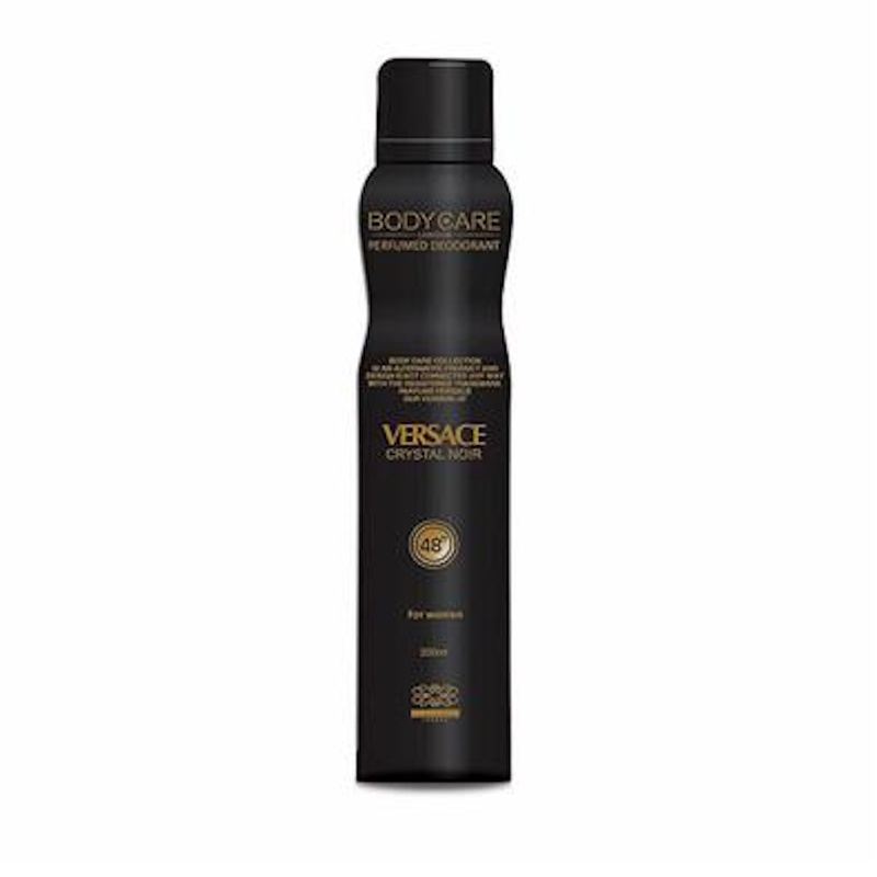 اسپری عطر زنانه ورساچه کریستال نویر مشکی بادی کر