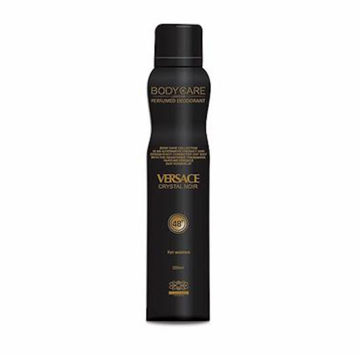 اسپری عطر زنانه ورساچه کریستال نویر مشکی بادی کر