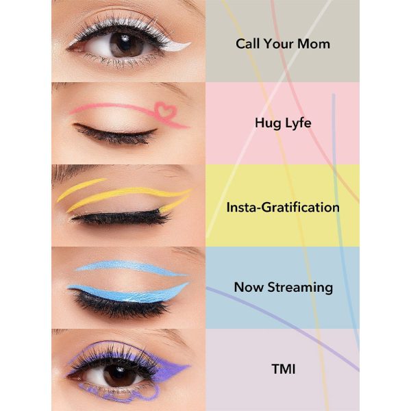 خط چشم رنگی شیگلم مدل SHEGLAM COLOR CRUSH LIQUID EYELINER