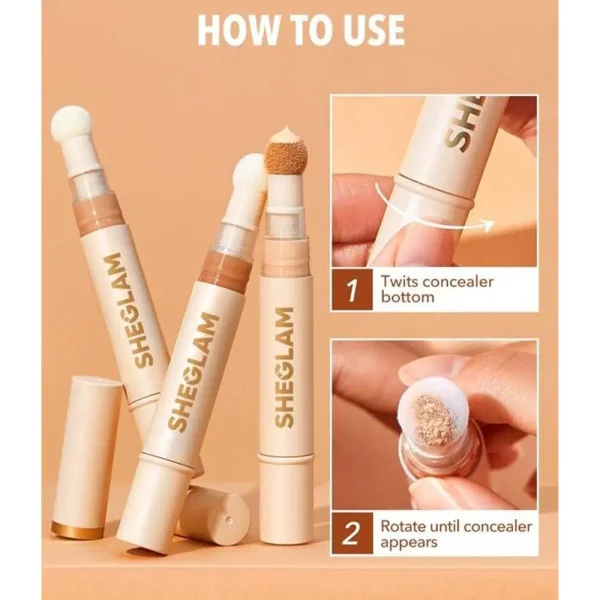 کانسیلر اسفنجی شیگلم مدل COMPLEXION BOOST CONCEALER