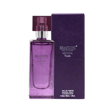 عطر جیبی زنانه برندینی مدل Purple Crystal حجم 25 میلی لیتر