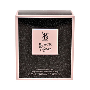 عطر جیبی زنانه برندینی مدل Tresor Black حجم 25 میلی لیتر