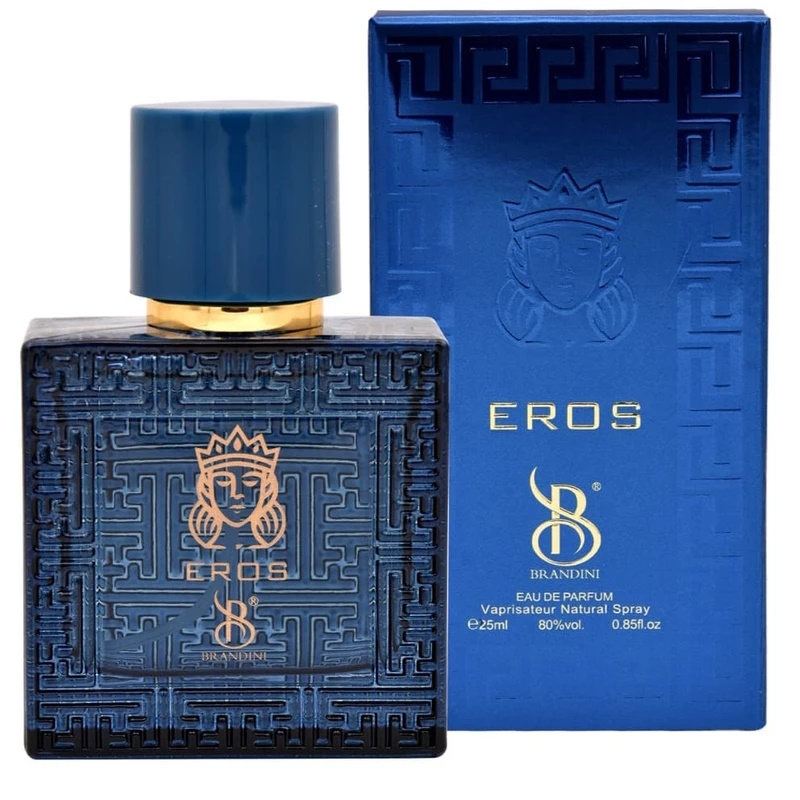 عطر جیبی مردانه برندینی مدل ورساچه اروس حجم 25 میلی لیتر