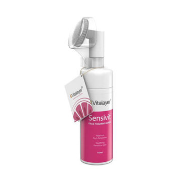 خرید فوم شستشوی صورت پوست حساس Sensivit ویتالیر 150ml