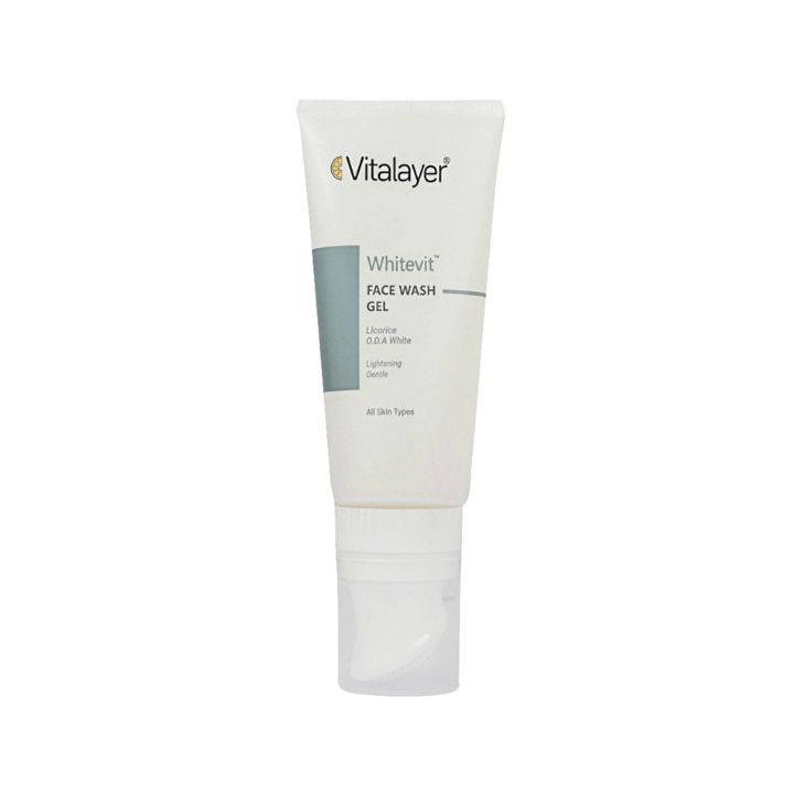 خرید ژل شستشوی پوست های کدر و مستعد لک Whitevit ویتالیر 200ml