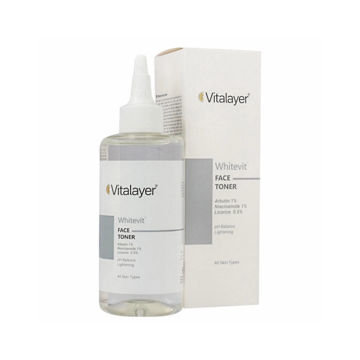 خرید تونر پوست های کدر و مستعد لک Whitevit ویتالیر 200ml