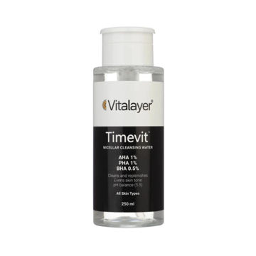 خرید میسلار واتر انواع پوست Timevit ویتالیر 250ml