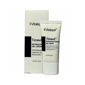 خرید ژل کرم رتینالدئید ویتالیر تایم ویت 30ml