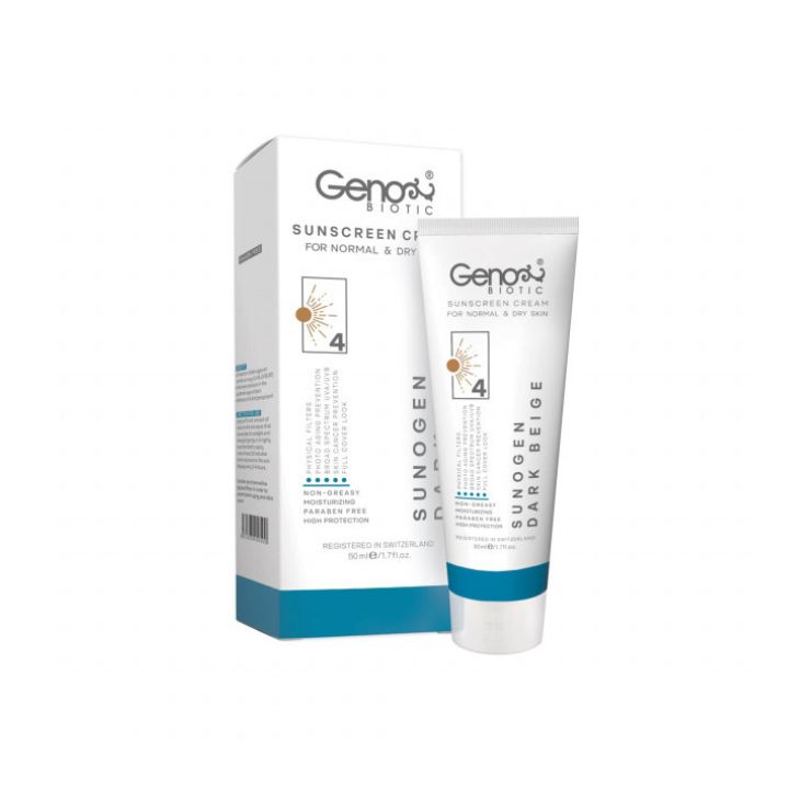 کرم ضد آفتاب SPF 50 ژنوبایوتیک