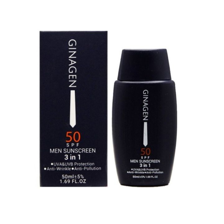 کرم ضد آفتاب آقایان ژیناژن SPF50