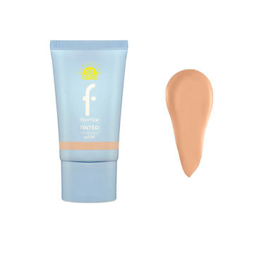 کرم ضد آفتاب رنگی مرطوب کننده با جلوه طبیعی spf50 سان لاورز